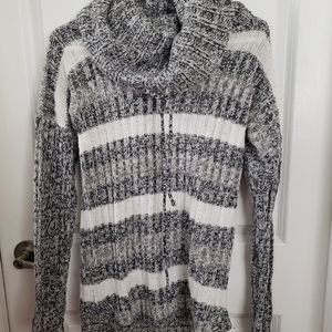 Cow neck sweater